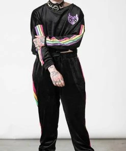 KILLSTAR Rainbows & Pride Mellow | VELOUR SWEATSHIRT* 7 KILLSTAR Rainbows & Pride Mellow | VELOUR SWEATSHIRT* -VERA’S EYECANDY Shop killstar mellow velour sweatshirt 5 f2ab73c9 fcb3 4d0f a507 005d2135814c 700x700