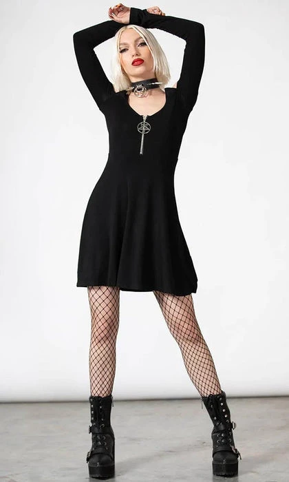 KILLSTAR Pentacles & Pentagrams Miss Mayhem | SKATER DRESS* - Image 4