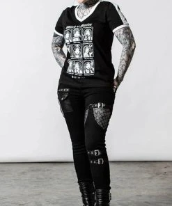 KILLSTAR All Moody | V-NECK T-SHIRT* -VERA’S EYECANDY Shop killstar moody v neck t shirt 2 a566288a a035 4435 87eb bbf95bde0703 700x700