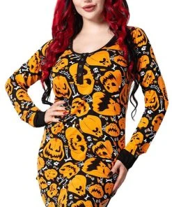 KILLSTAR Halloween Night Harvest | Henley DRESS
