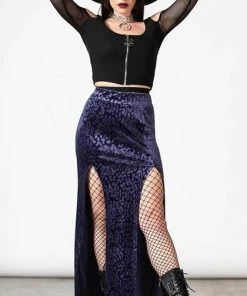 KILLSTAR All Nine Lives [Plum] | SKIRT