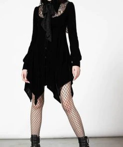 KILLSTAR All Nymyra Velvet [Black] | CAMEO DRESS*
