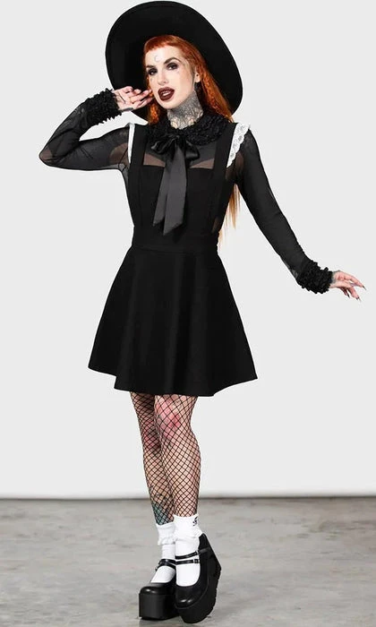KILLSTAR Kawaii Oriel | PINAFORE DRESS 6 KILLSTAR Kawaii Oriel | PINAFORE DRESS - Image 4