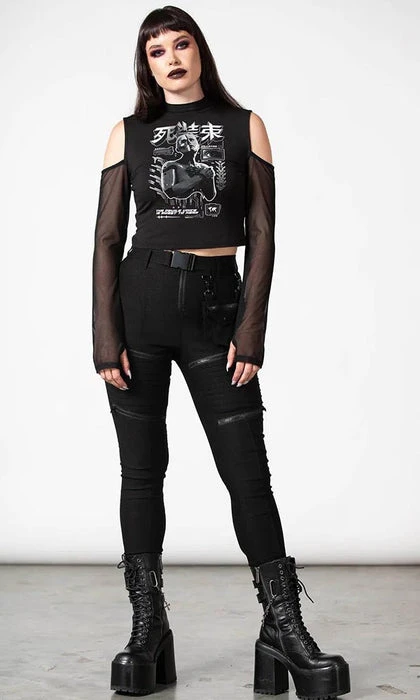 Overdrive | SKINNY PANTS KILLSTAR Grunge Overdrive | SKINNY PANTS -VERA’S EYECANDY Shop killstar overdrive skinny trousers 1 58e46488 5387 4397 94a3