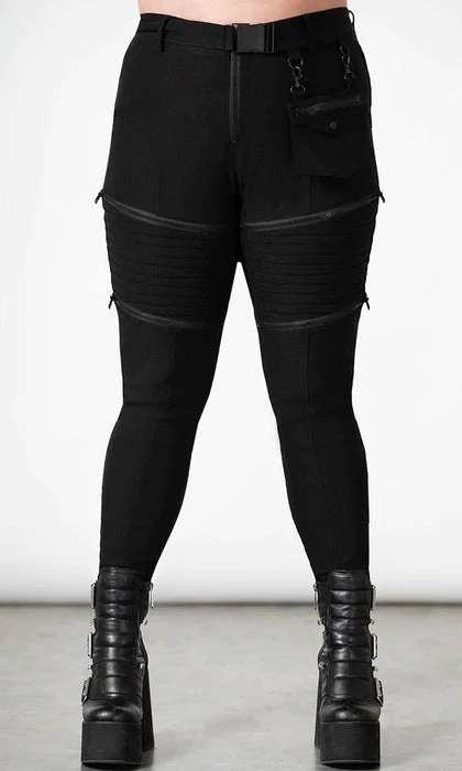 Overdrive | SKINNY PANTS KILLSTAR Grunge Overdrive | SKINNY PANTS -VERA’S EYECANDY Shop killstar overdrive skinny trousers 5 465e9000 0916 4c04 a8ad