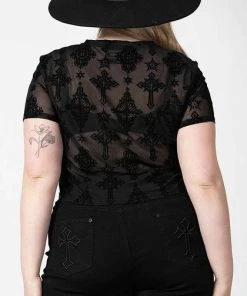 KILLSTAR All Petra | MESH CROP TOP -VERA’S EYECANDY Shop killstar petra mesh crop top 7 00b91ee7 a9cc 4c64 8d43 ccf7a97ec9aa 700x700