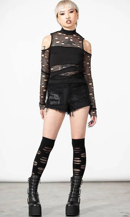 Prediction Patch | DENIM SHORTS KILLSTAR All Prediction Patch | DENIM SHORTS -VERA’S EYECANDY Shop killstar prediction patch denim shorts 3 3ed25fd8 ce5c 48ee ba5b