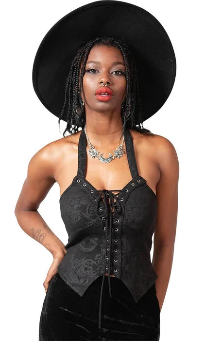 Prinna | LACE-UP VEST KILLSTAR All Prinna | LACE-UP VEST -VERA’S EYECANDY Shop killstar prinna lace up vest 1 1b420abf 3266 4c49 9aa0