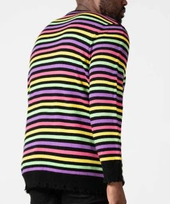 KILLSTAR Rainbows & Pride Rainbow Warrior | KNIT SWEATER -VERA’S EYECANDY Shop killstar rainbow warrior knit sweater 15 2778d51f 3c2c 4a0b 9444 920cda285be0 700x700