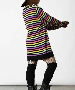 KILLSTAR Rainbows & Pride Rainbow Warrior | KNIT SWEATER -VERA’S EYECANDY Shop killstar rainbow warrior knit sweater 6 e5d27d19 78e7 4c2a b629 9b040dfb23cd 700x700