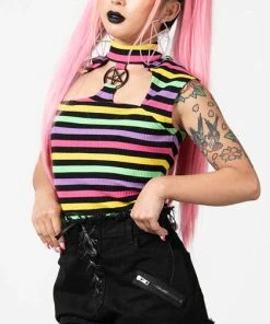 KILLSTAR Pastel Goth Rainbow Warrior | TOP** -VERA’S EYECANDY Shop killstar rainbow warrior top 3 9c314668 2a2c 41ec 89ec e38fd238835c 700x700
