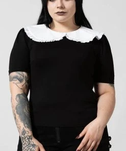 KILLSTAR Lolita Ruby | LACE COLLAR TOP** -VERA’S EYECANDY Shop killstar ruby lace collar top 4 9595f13f f212 4850 bf4c a6b99f904f30 700x700