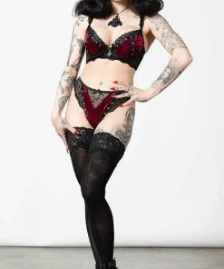 KILLSTAR Fetish Sacred Spirits [Blood] | VELVET BRALET -VERA’S EYECANDY Shop killstar sacred spirits velvet blood bralet 6 86fde9d5 a309 412a 8732 65800a62c021 700x700