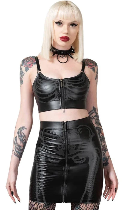 KILLSTAR Fetish Skellington | SKIRT