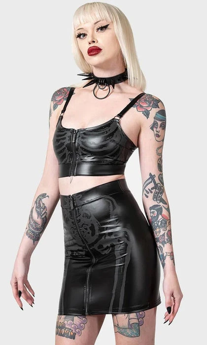 KILLSTAR Fetish Skellington | SKIRT - Image 5