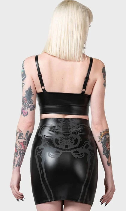 KILLSTAR Fetish Skellington | SKIRT - Image 8