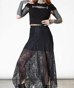 KILLSTAR All Somnia Lace | MAXI SKIRT