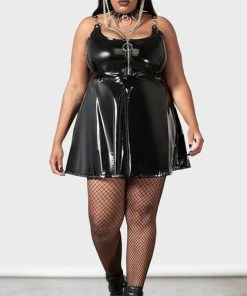 KILLSTAR Fetish Spells [Black] | SKATER DRESS -VERA’S EYECANDY Shop killstar spells black skater dress 8 c6dd1fc0 a0a1 430a 944b 0b3db73c1d14 700x700