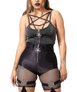 KILLSTAR All Succuba [Black] | HOT PANTS