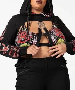 KILLSTAR All Troublemaker | CROPPED HOODIE** 10 KILLSTAR All Troublemaker | CROPPED HOODIE** -VERA’S EYECANDY Shop killstar troublemaker cropped hoodie 9 1c2bd88f 0ba5 4cd0 94e6 1bd6aa984664 700x700