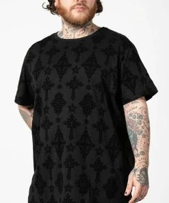 KILLSTAR Mens Clothing Unholy | T-SHIRT -VERA’S EYECANDY Shop killstar unholy t shirt 12 7ade2bae 0a39 4880 a3da b040d937d928 700x700