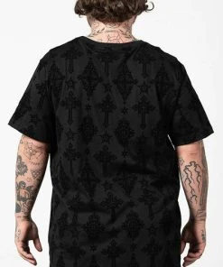 KILLSTAR Mens Clothing Unholy | T-SHIRT -VERA’S EYECANDY Shop killstar unholy t shirt 14 5d8449d7 47f3 4a09 9858 fcf6a3c45b2a 700x700