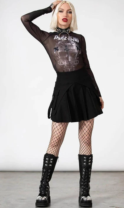 Vanya | PLEATED MINI SKIRT KILLSTAR Cyberpunk Vanya | PLEATED MINI SKIRT -VERA’S EYECANDY Shop killstar vanya pleated mini skirt 2 cfce5809 df5b 472b 9c0e