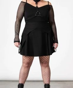 KILLSTAR Cyberpunk Vanya | PLEATED MINI SKIRT 10 KILLSTAR Cyberpunk Vanya | PLEATED MINI SKIRT -VERA’S EYECANDY Shop killstar vanya pleated mini skirt 6 677e16b0 a8a7 4151 930b 16f010fae6e4 700x700