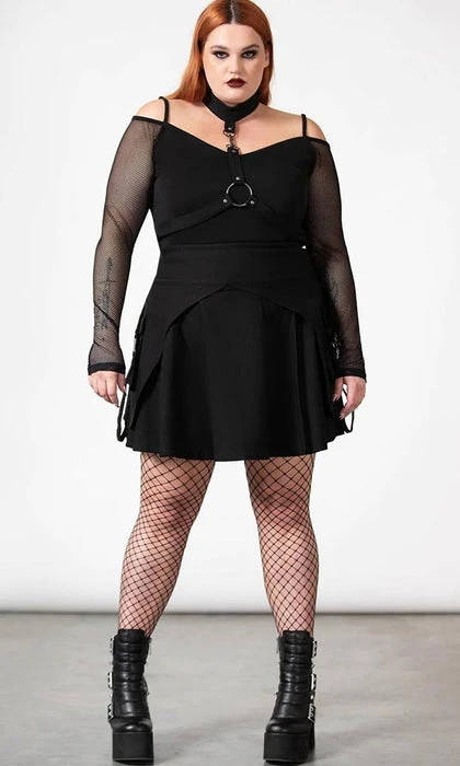 Vanya | PLEATED MINI SKIRT KILLSTAR Cyberpunk Vanya | PLEATED MINI SKIRT -VERA’S EYECANDY Shop killstar vanya pleated mini skirt 6 677e16b0 a8a7 4151 930b