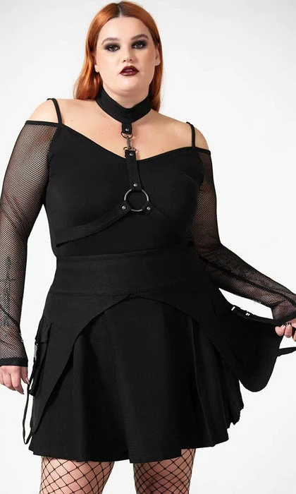 Vanya | PLEATED MINI SKIRT KILLSTAR Cyberpunk Vanya | PLEATED MINI SKIRT -VERA’S EYECANDY Shop killstar vanya pleated mini skirt 8 b5aa4f6d b2f9 4a70 b43c