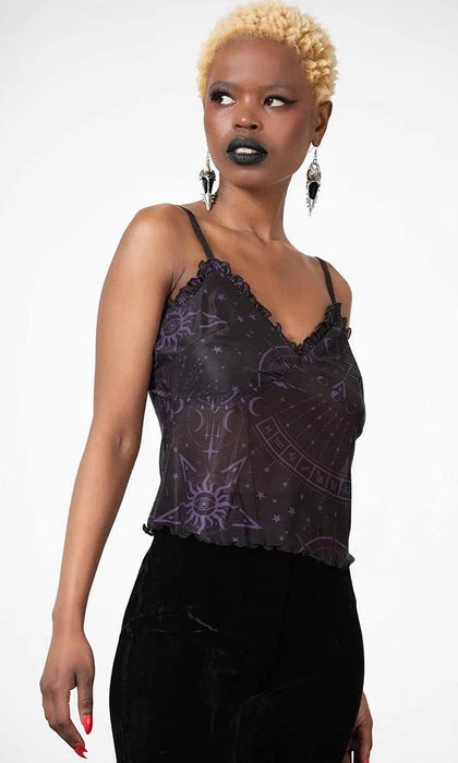 Verve Mesh | CAMI TOP* KILLSTAR The Moon Verve Mesh | CAMI TOP* -VERA’S EYECANDY Shop killstar verve mesh cami top 2 40908155 5e3d 42d6 b23b