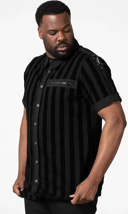 KILLSTAR Mens Clothing Wastelands | BUTTON-UP SHIRT 8 KILLSTAR Mens Clothing Wastelands | BUTTON-UP SHIRT - Image 6