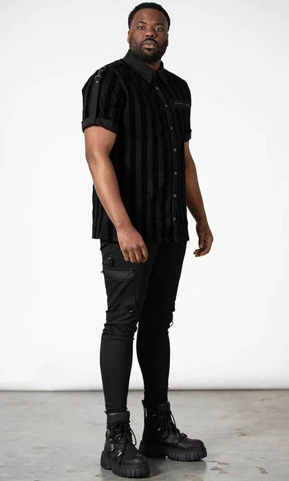KILLSTAR Mens Clothing Wastelands | BUTTON-UP SHIRT 9 KILLSTAR Mens Clothing Wastelands | BUTTON-UP SHIRT - Image 7