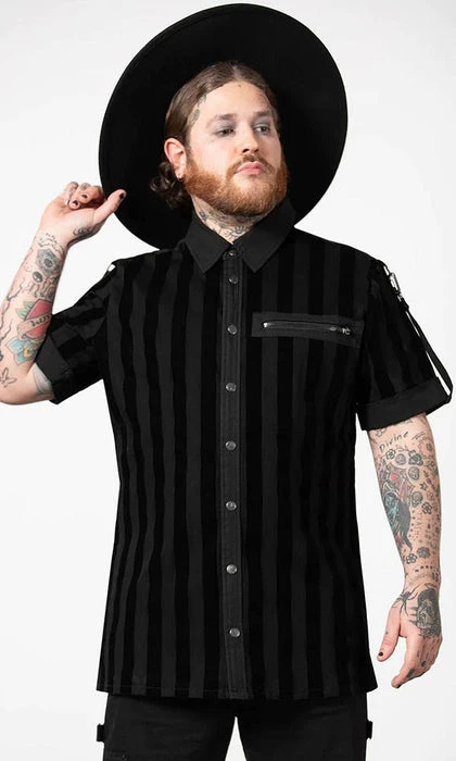 KILLSTAR Mens Clothing Wastelands | BUTTON-UP SHIRT 11 KILLSTAR Mens Clothing Wastelands | BUTTON-UP SHIRT - Image 9