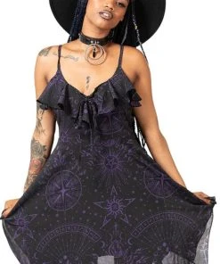KILLSTAR The Moon Witches Finger | CHIFFON DRESS