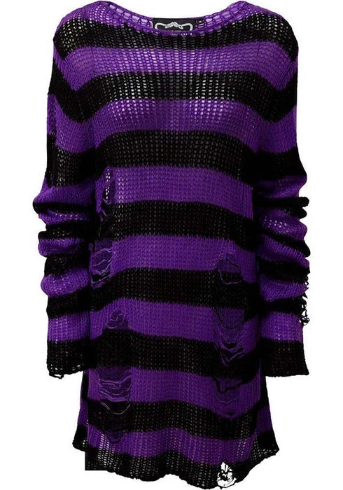 KILLSTAR Grunge Hazed Out | KNIT SWEATER - Image 3