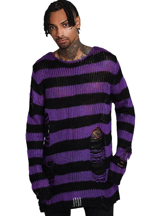 KILLSTAR Grunge Hazed Out | KNIT SWEATER - Image 2