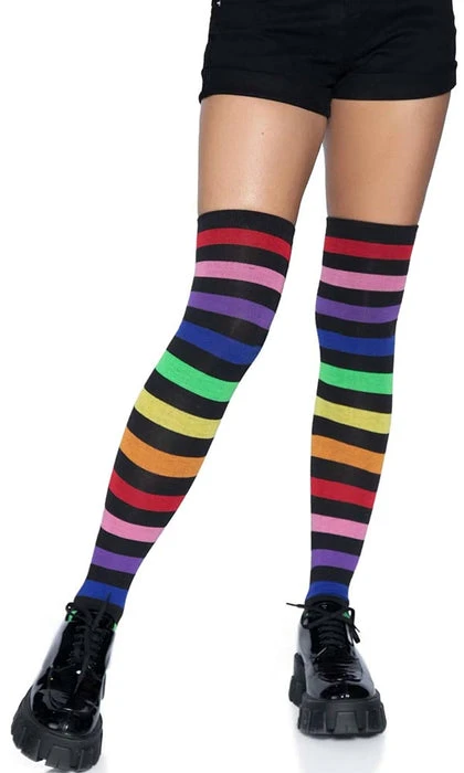 Aurora Rainbow | THIGH HIGH SOCKS LEG AVENUE Rainbows & Pride Aurora Rainbow | THIGH HIGH SOCKS -VERA’S EYECANDY Shop leg avenue aurora rainbow thigh high socks 1 f921709c e4b2 4a31 93c4