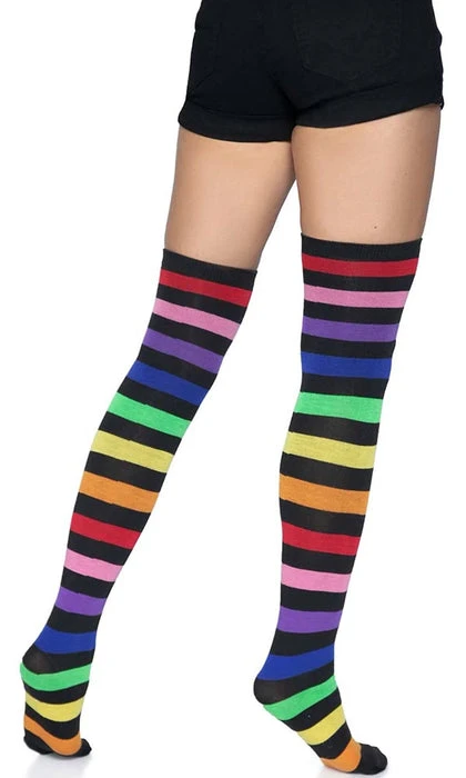Aurora Rainbow | THIGH HIGH SOCKS LEG AVENUE Rainbows & Pride Aurora Rainbow | THIGH HIGH SOCKS -VERA’S EYECANDY Shop leg avenue aurora rainbow thigh high socks 5 6a8d9eba ed5a 4783 952d