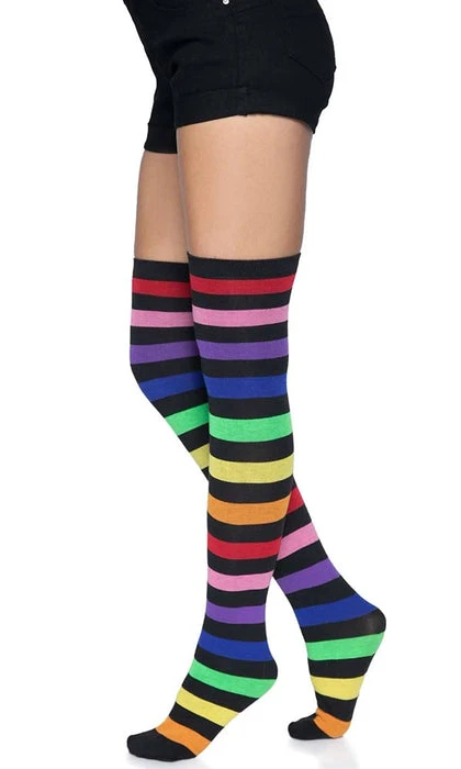 Aurora Rainbow | THIGH HIGH SOCKS LEG AVENUE Rainbows & Pride Aurora Rainbow | THIGH HIGH SOCKS -VERA’S EYECANDY Shop leg avenue aurora rainbow thigh high socks 6 7502a3ff 772f 4219 a75a