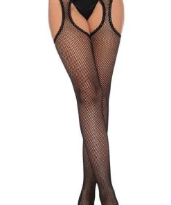 LEG AVENUE Fetish Dawn Fishnet | SUSPENDER STOCKINGS
