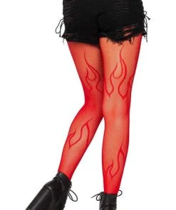 LEG AVENUE Halloween Flame [Red] | FISHNET TIGHTS -VERA’S EYECANDY Shop leg avenue flame red fishnet tights 2 c663a345 95c8 4cd2 923b 9c6be164d69a 700x700