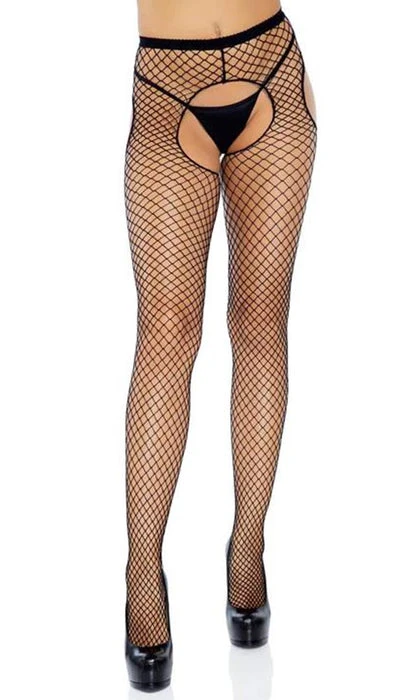 Industrial Net Suspender | STOCKINGS LEG AVENUE Burlesque Industrial Net Suspender | STOCKINGS -VERA’S EYECANDY Shop leg avenue industrial net suspender stockings