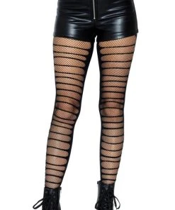 LEG AVENUE Cosplay Lara Shredded | FISHNET TIGHTS