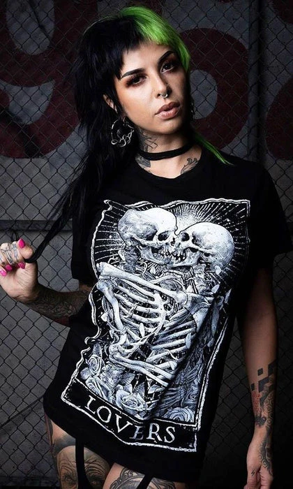 MORTUS VIVENTI Mens Clothing Lovers | T-SHIRT