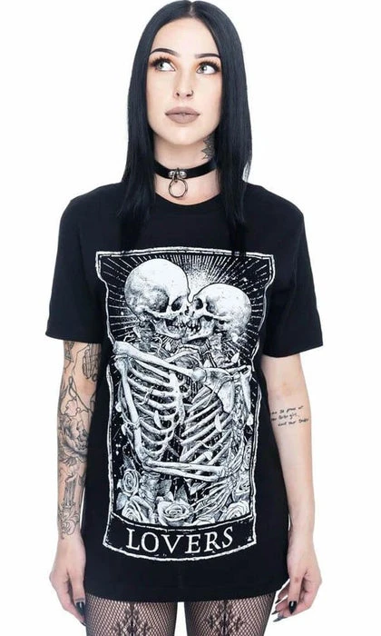 MORTUS VIVENTI Mens Clothing Lovers | T-SHIRT - Image 10