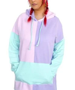 MY VIOLET All Jellybean Oversized Longline | HOODIE