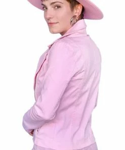 MY VIOLET All Pink | DENIM JACKET -VERA’S EYECANDY Shop my violet pink denim jacket 4 9bacc6f1 6475 433f a646 24bb5fa6accc 700x700