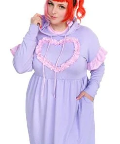 MY VIOLET Kawaii Sweetheart | HOODIE DRESS* -VERA’S EYECANDY Shop my violet sweetheart hoodie dress 3 1b77951b 151a 4a12 906c 7ec639453b90 700x700