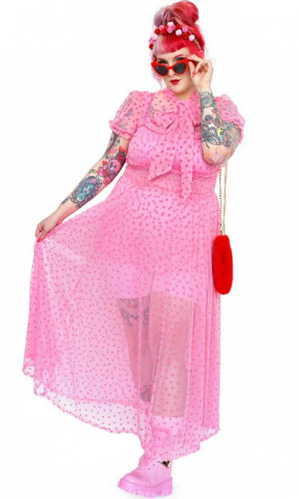 Venus Mesh Heart | MAXI DRESS` MY VIOLET All Venus Mesh Heart | MAXI DRESS` -VERA’S EYECANDY Shop my violet venus mesh heart maxi dress 2 88bb3651 af6f 45a0 b980